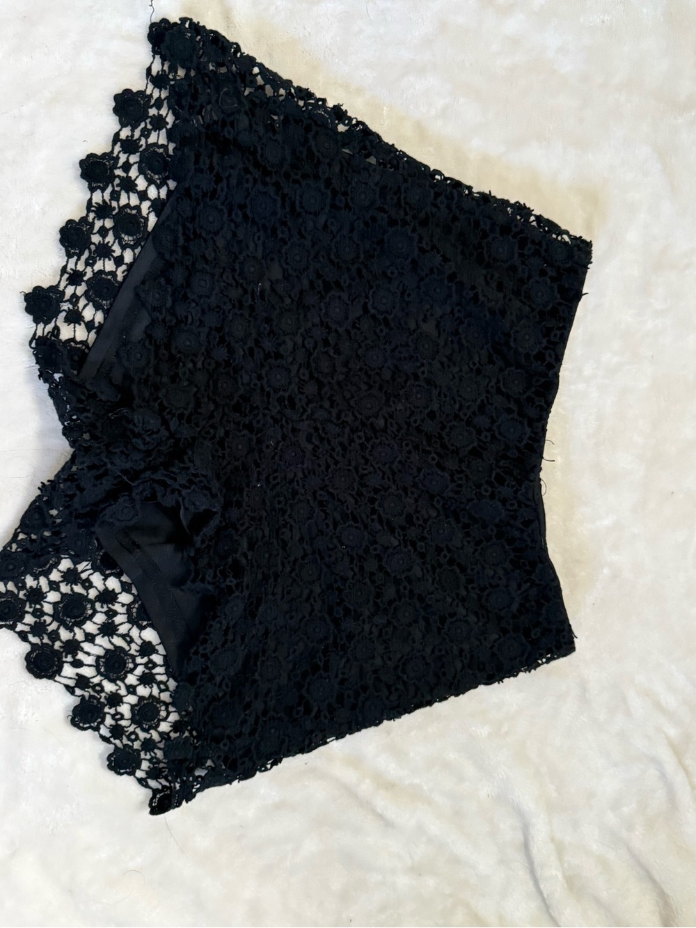 Charlotte Russe Black Lace Boyshorts